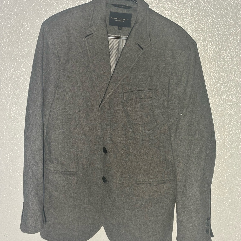 Banana Republic Charcoal Men's Blazer